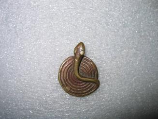 Goldweight in the Form of a Coiled Snake