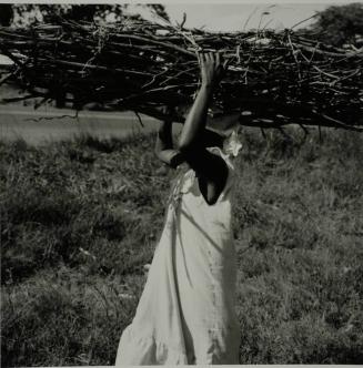 Woman with Sticks, Harare, Zimbabwe