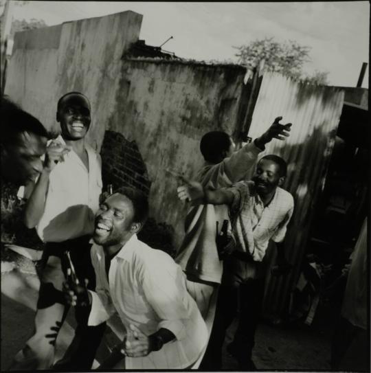 Dancing Men, Harare, Zimbabwe