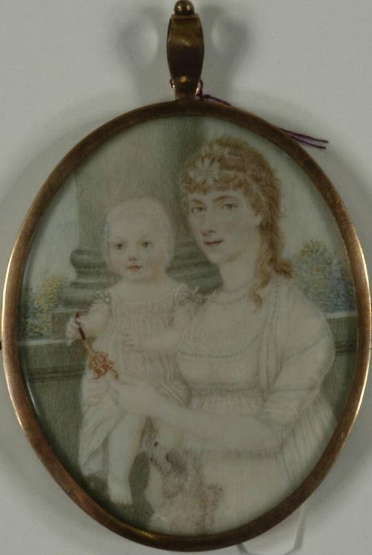 Portrait of a Mother and Child