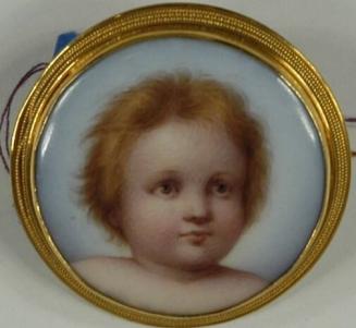 Brooch with Portrait of an Infant