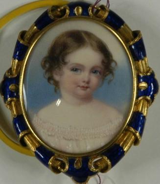 Brooch with Portrait of a Girl