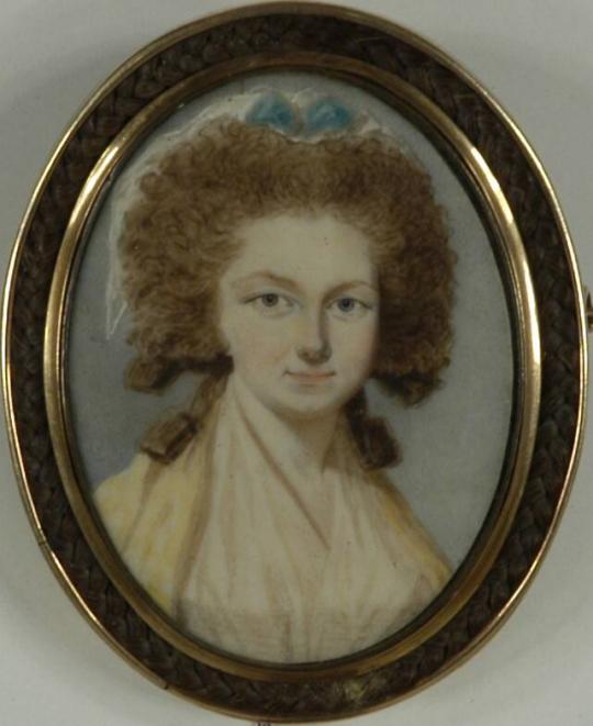 Brooch with Portrait of a Woman