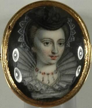 Ring with Portrait of Mary Queen of Scots