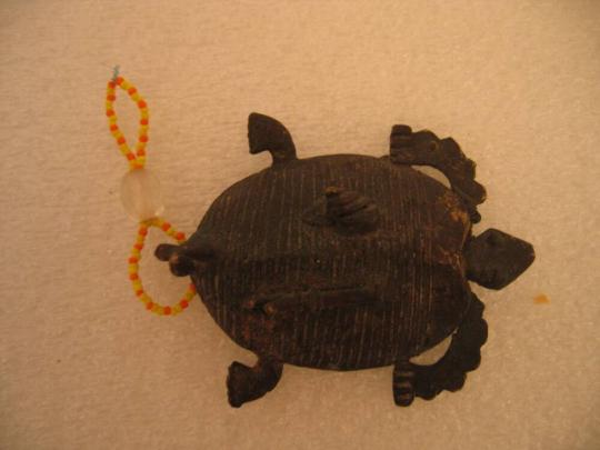 Turtle with Beads Gold Weight