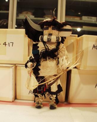 Saiyatasha (Rain Priest of the North or Long Horn) Kachina Figure