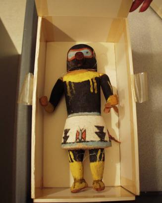 Black Sipikne Kachina Figure