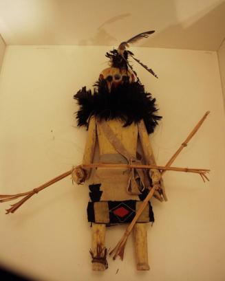 Salimopia Thluptsin'ona, Yellow Warrior of the North Kachina Figure
