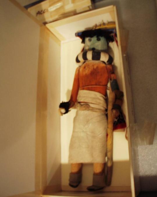 Yamuhakto (Wood Carrier) Kachina Figure