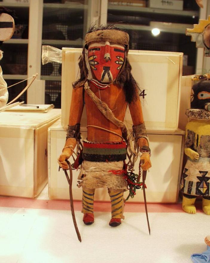 A'thlana (The Big Stone) Kachina Figure