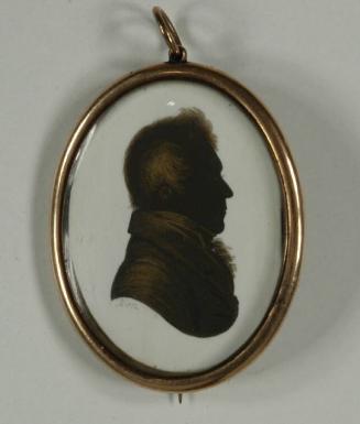 Brooch with Silhouette
