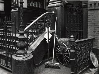 Stairway with Broom, New York