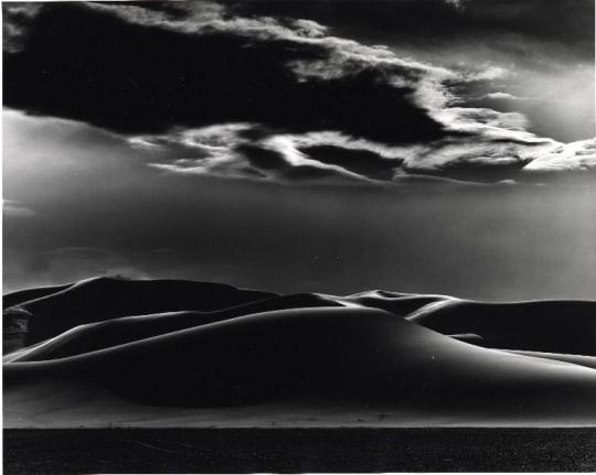 Dunes and Clouds, California