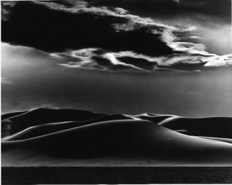 Dunes and Clouds, California