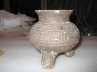 Tripod Bowl with Incised Designs