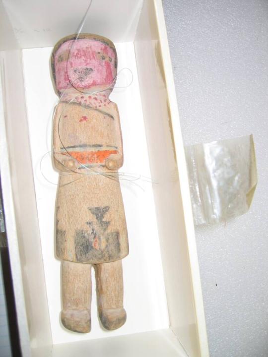 Yutsemana Kachina Figure (Apache Girl)