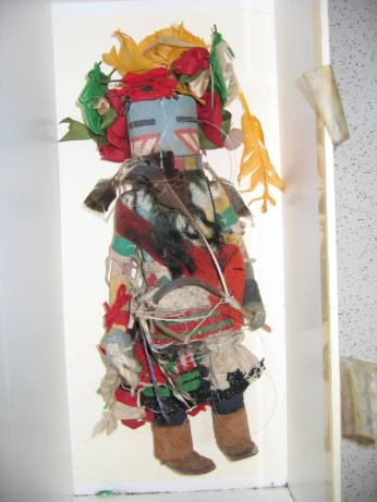Mukikwe, or Hahawe, Kachina Figure