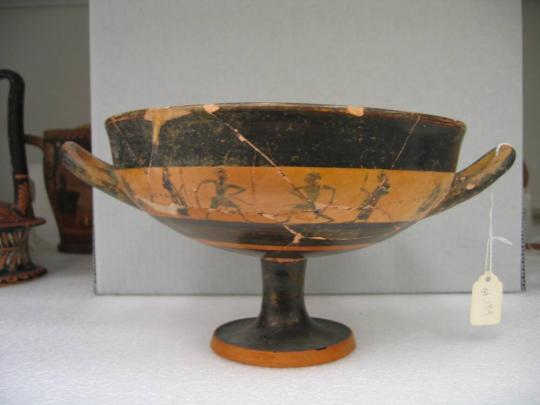 Kylix with Combat Scenes