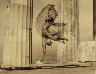 Nikolska, the Hungarian Dancer, in the Parthenon
