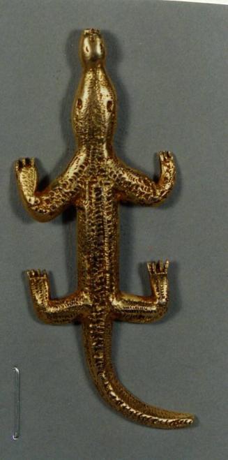 Ornament (Form of an alligator)