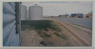 Grain Storage and Billboards, Crosbytown, Texas