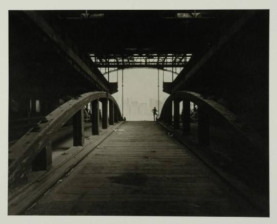 Urban Landscapes/Ferry Slip, Jersey City, New Jersey, August, 1979