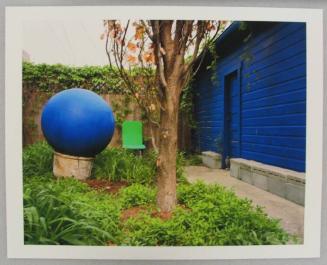 Blue Ball, Blue Wall - Chicago, Illinois