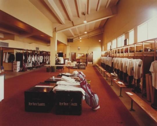 old yankee stadium locker room