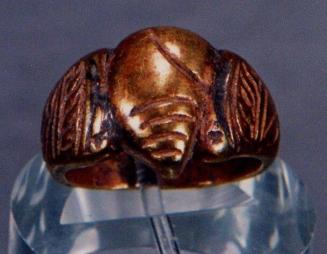 Ring with acorn