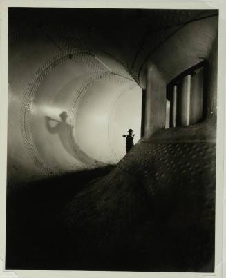 Interior of Scroll Case in Norris Dam Powerhouse, T.V.A.