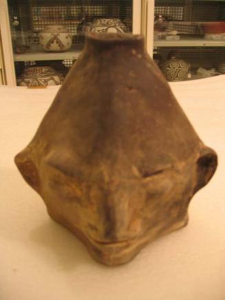 Human Head Effigy Jar