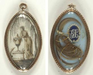 front and back of pendant