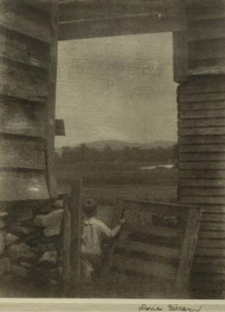 Doorway with Small Boy, Kentucky