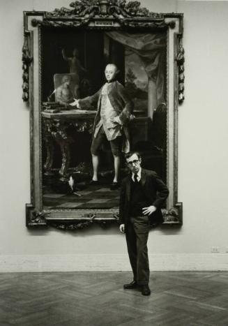 Woody Allen at the Metropolitan, NY, 1963