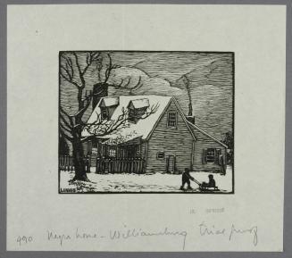 Negro Cottage, Williamsburg