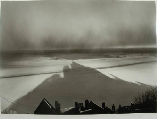 Shadow, Mont St. Michel, France