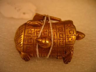 Ring (with turtle, gun and shell)