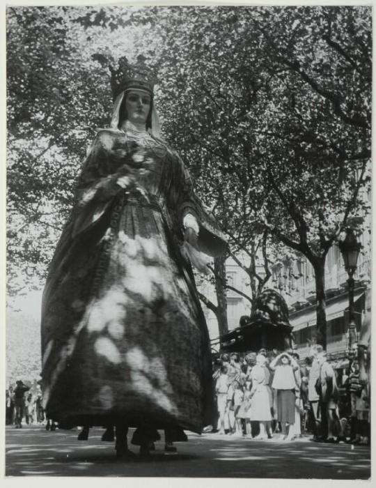 Barcelona, fête des geants