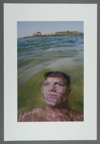 Soldier Swims the Euphrates River