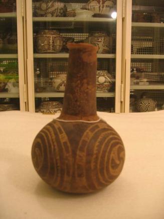 Bottle with Geometric Designs