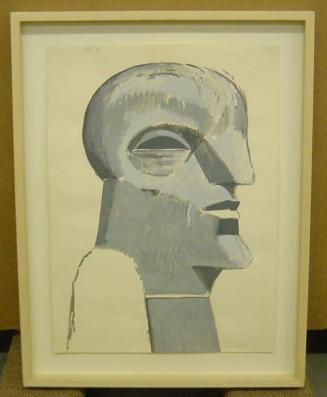 Untitled (Head in profile)