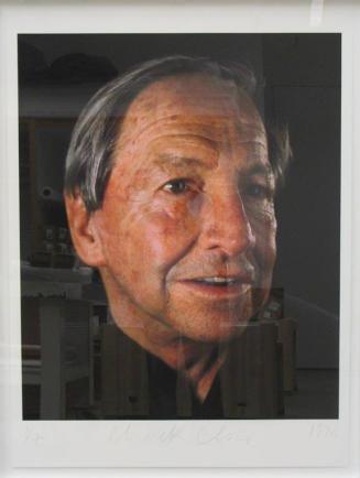 portrait by Chuck Close, MFAH ACC 2007.1205