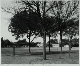 Playground of David Crockett Elementary School, Where I  Attended Grades 1-7— Wichita Falls, Texas