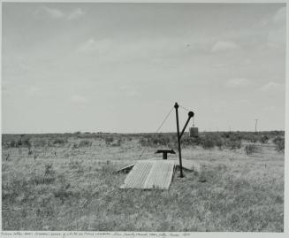 Storm Cellar Near Foreman's House, of Which No Trace Remains - Ross Family Ranch, near Jolly, Texas
