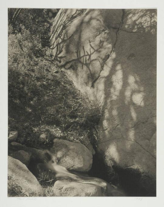 Stream, Rocks, Aguirre Springs, New Mexico