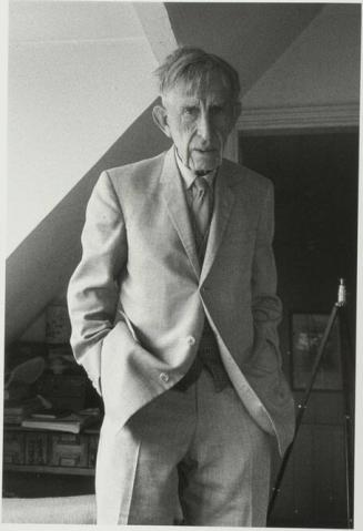 Leonard Woolf at Monk's House, Sussex