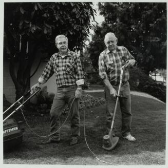 Men with Lawn Tools
