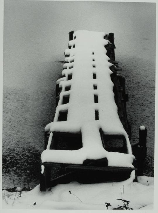 Dock in Snow, Vermont