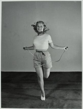 Girl Jumping rope