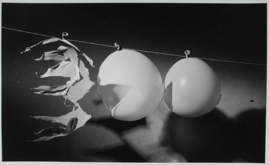 Bullet through three balloons